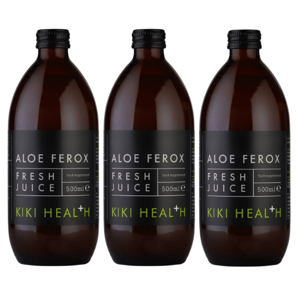 Aloe Ferox Juice Bundel - 3x - KIKI Health - Morgen is Nu