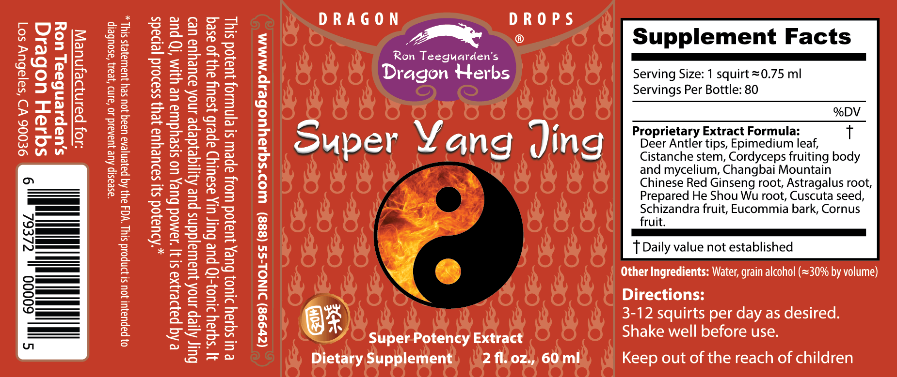 Super yang jing drops dragon herbs 1 , Ontdek de kracht van pure ingredi?nten