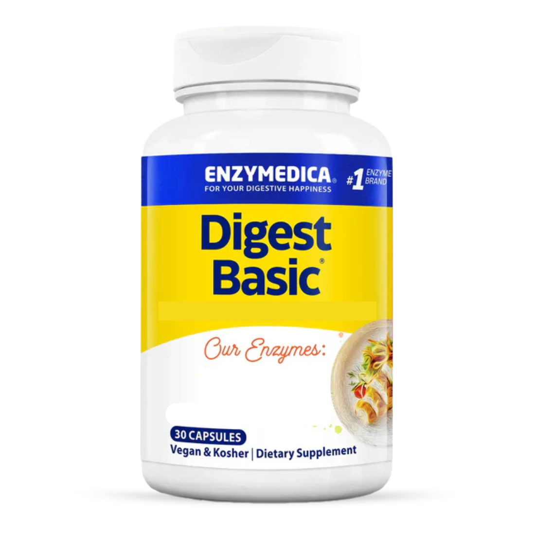 Digest basic 30capsules enzymedica , Ontdek de kracht van pure ingredi?nten