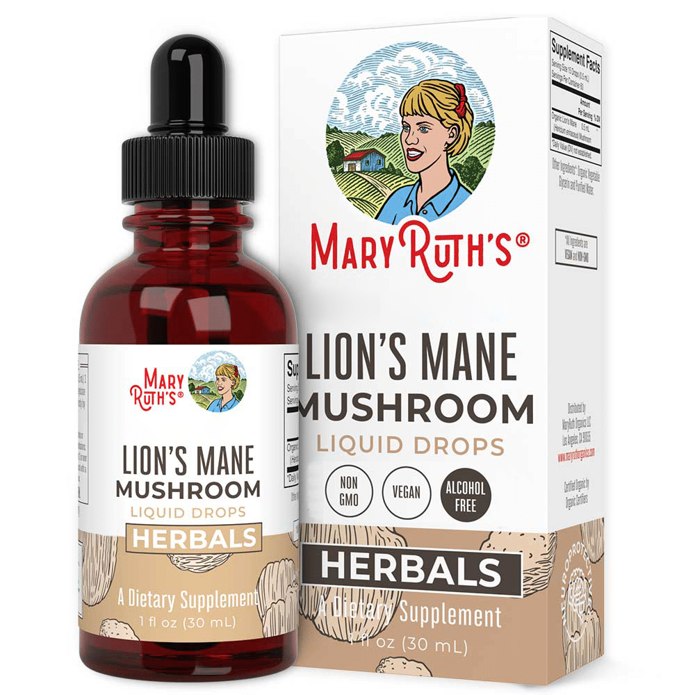 Mary ruths lions mane drops new , Ontdek de kracht van pure ingredi?nten
