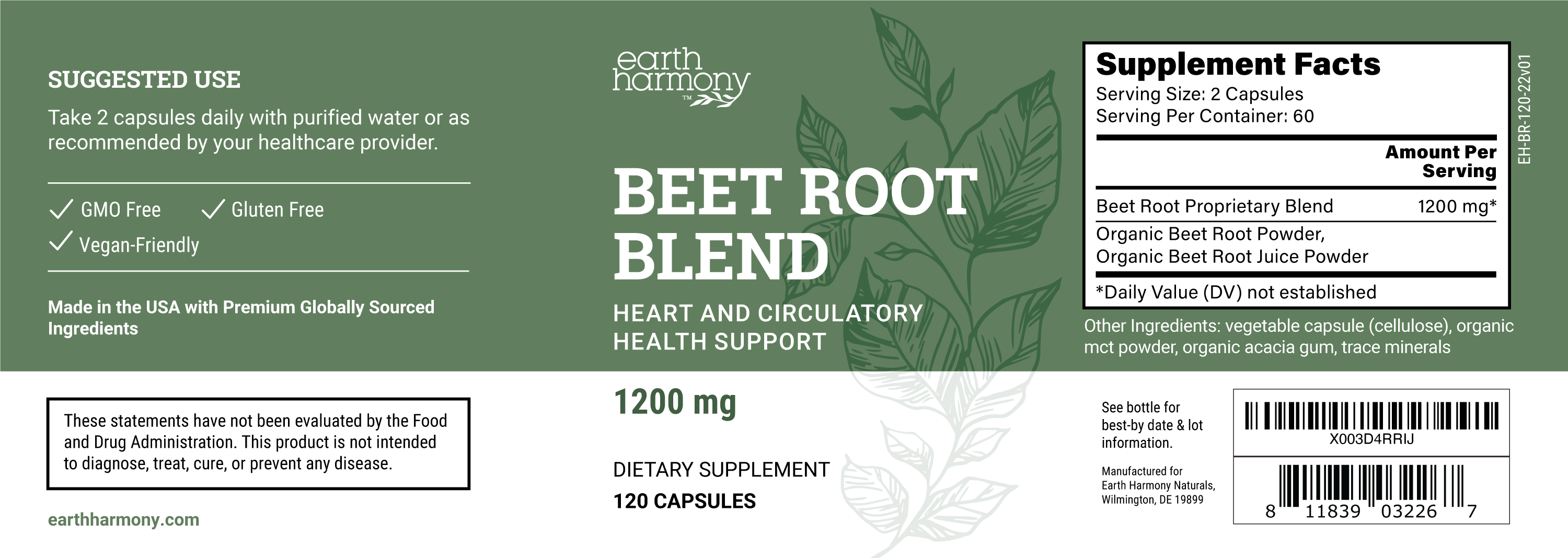 Beet Root Blend-labelwhole