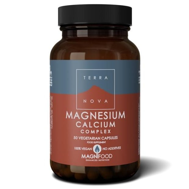 Terranova magnesium calcium complex 50caps  , Puur & zorgvuldig gekozen