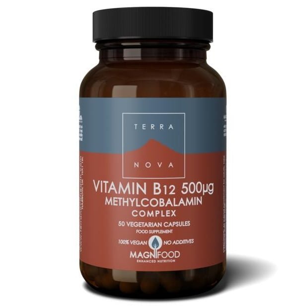 Terranova vitamine b12 complex 50caps  , Puur & zorgvuldig gekozen