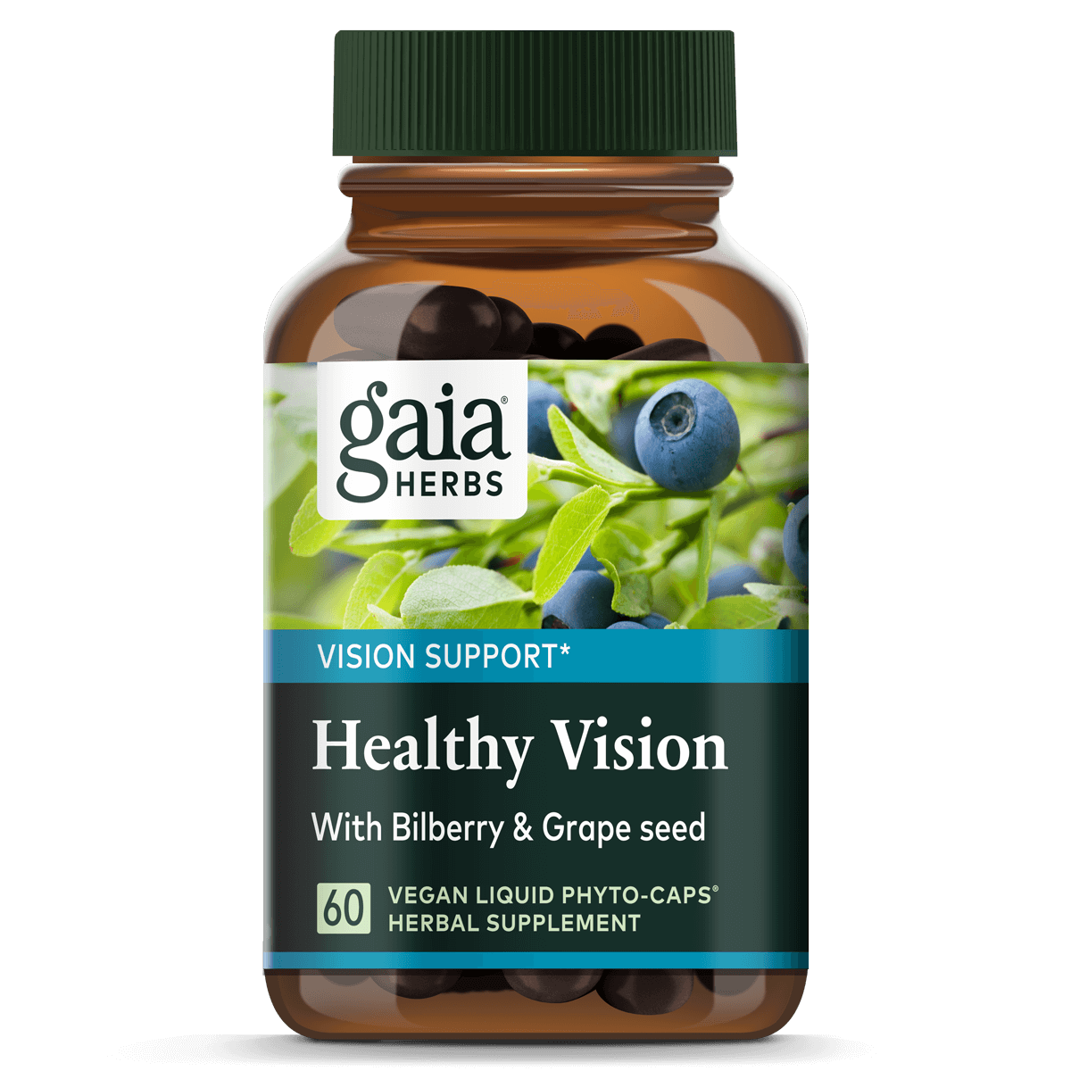 Gaia herbs healthy vision 60caps , Puur & zorgvuldig gekozen