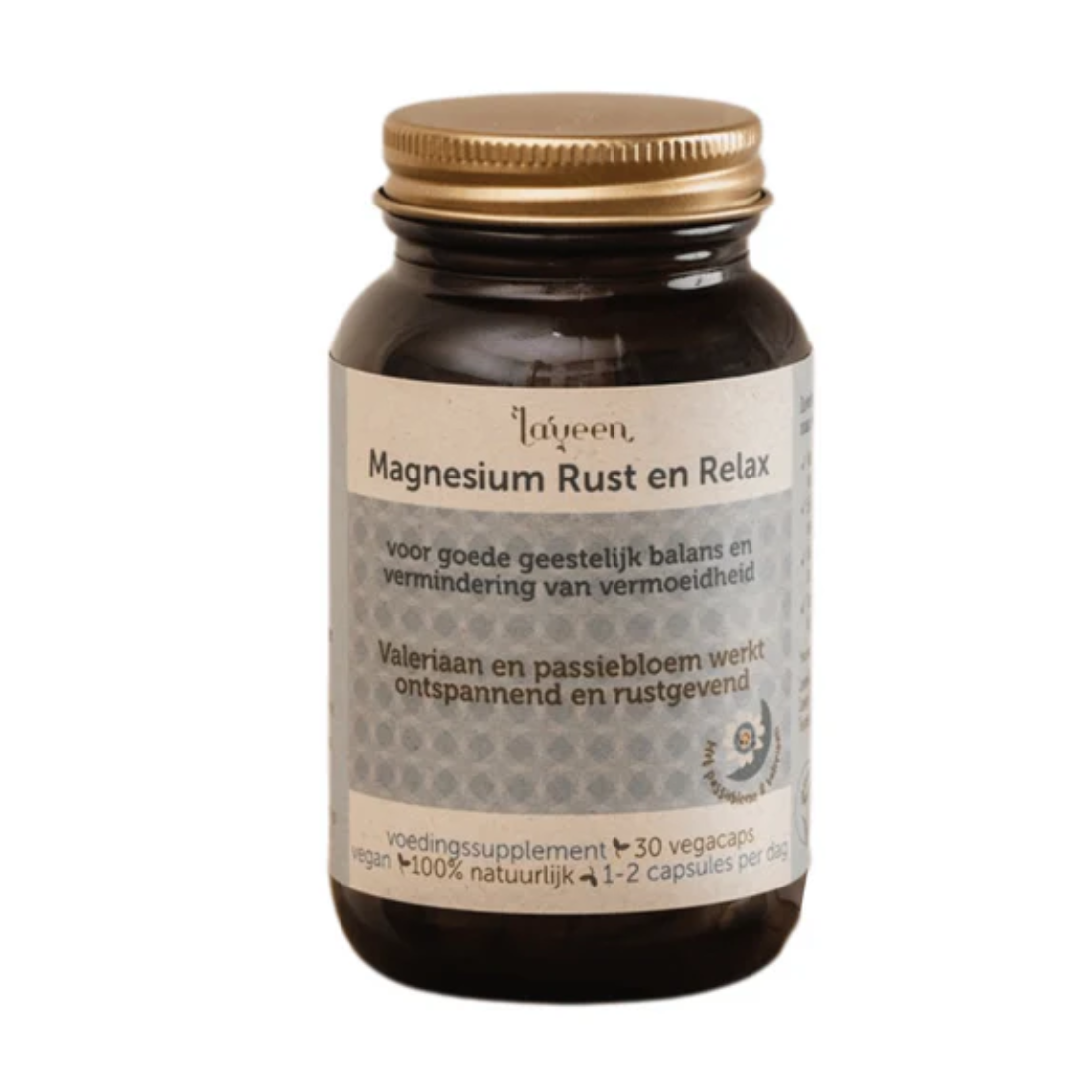 Magnesium rust en relax 30capsules laveen , Puur & zorgvuldig gekozen