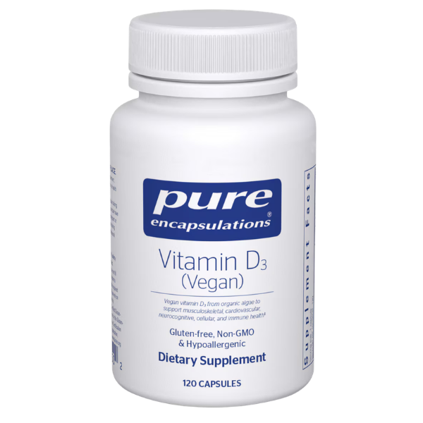 Vitamin D3 (Vegan) - Pure Encapsulations - Morgen is Nu