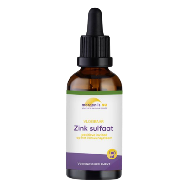 Vloeibaar Zink Sulfaat - 100 ml - Morgen is Nu