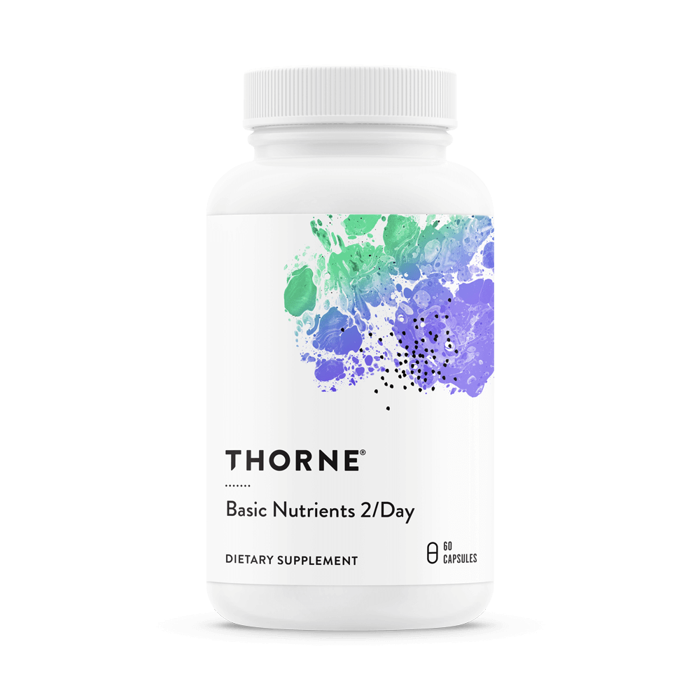Basic nutrients 2 day 60capsules thorne , Met zorg samengesteld