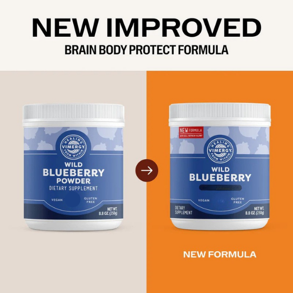Wild Blueberry Powder - Vimergy - Morgen is Nu