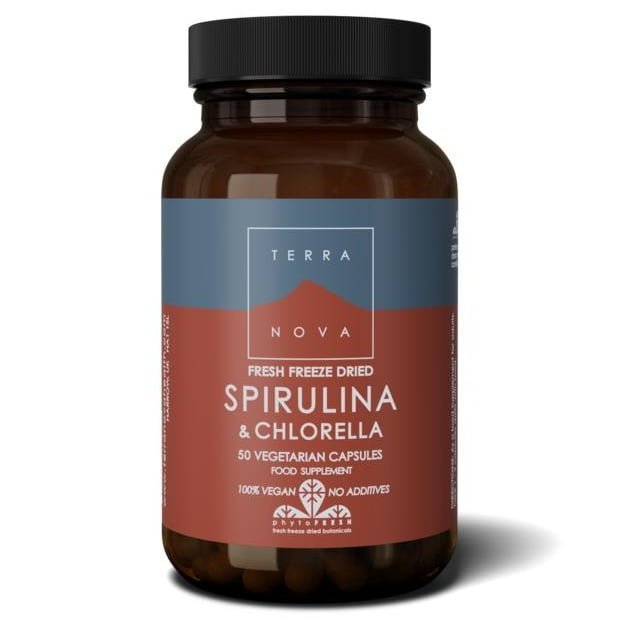 Terranova spirulina chlorella complex  , Natuurlijke kwaliteit bij Morgen is Nu