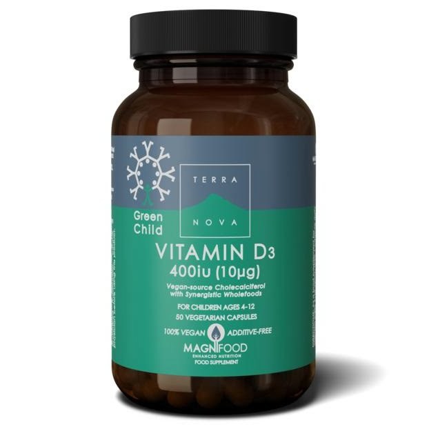 Terranova green child vitamine d3 50caps  , Duurzaam en zorgvuldig uitgekozen
