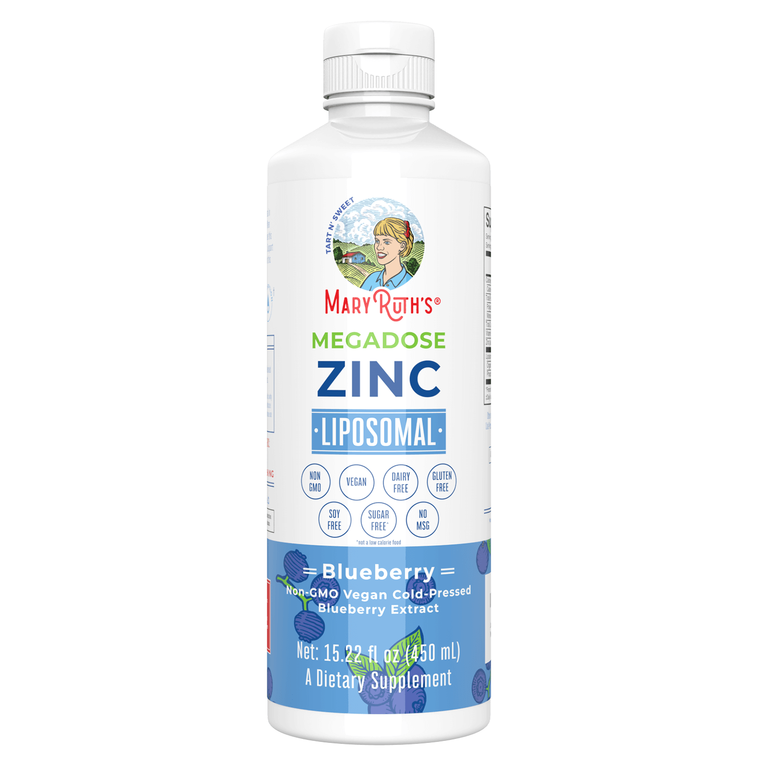 Megadose zinc liposomal maryruth , Met zorg samengesteld