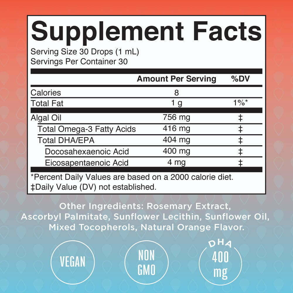 Mary ruths vegan omega 3 facts , Met zorg samengesteld