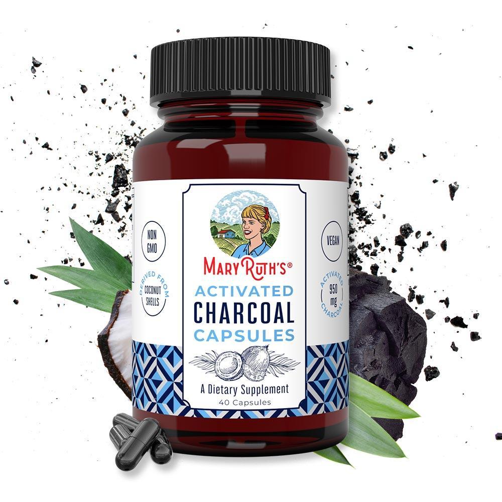 Mary ruths charcoal capsules , Kwaliteit en puurheid gegarandeerd
