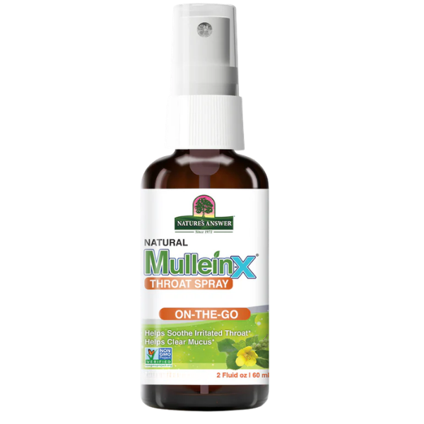 Mullein Throat Spray - Natures Answer - Morgen is Nu