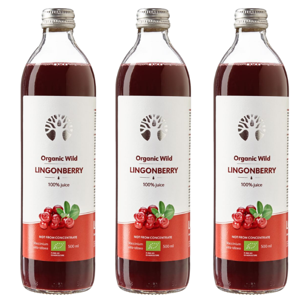 Bio Wild Lingonberry Juice Bundel