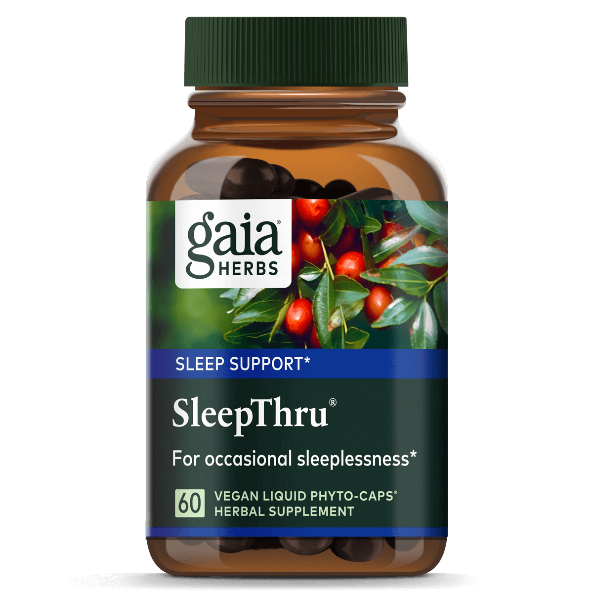 Gaia herbs sleepthru 60caps , Zorgvuldig geselecteerd bij Morgen is Nu