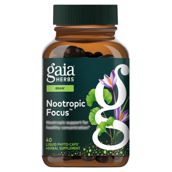 Nootropic focus - Gaia Herbs - Morgen is Nu