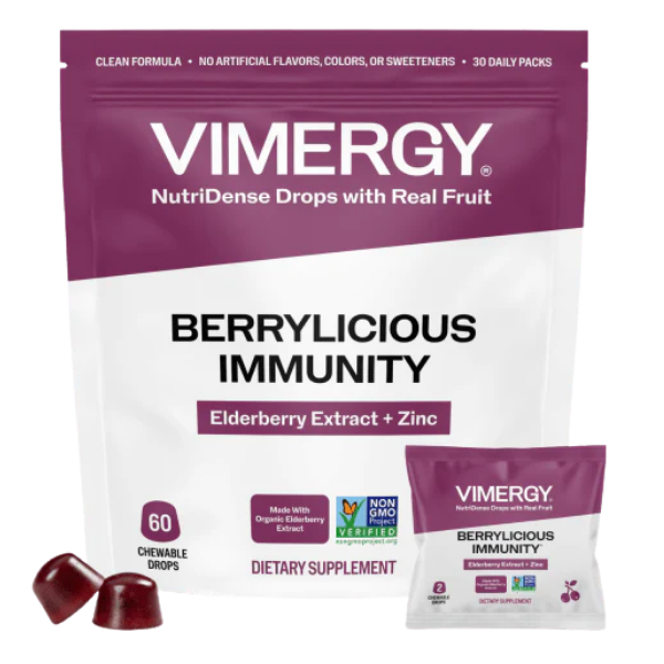 Berrylicious Immunity Drops - Vimergy - Morgen is Nu