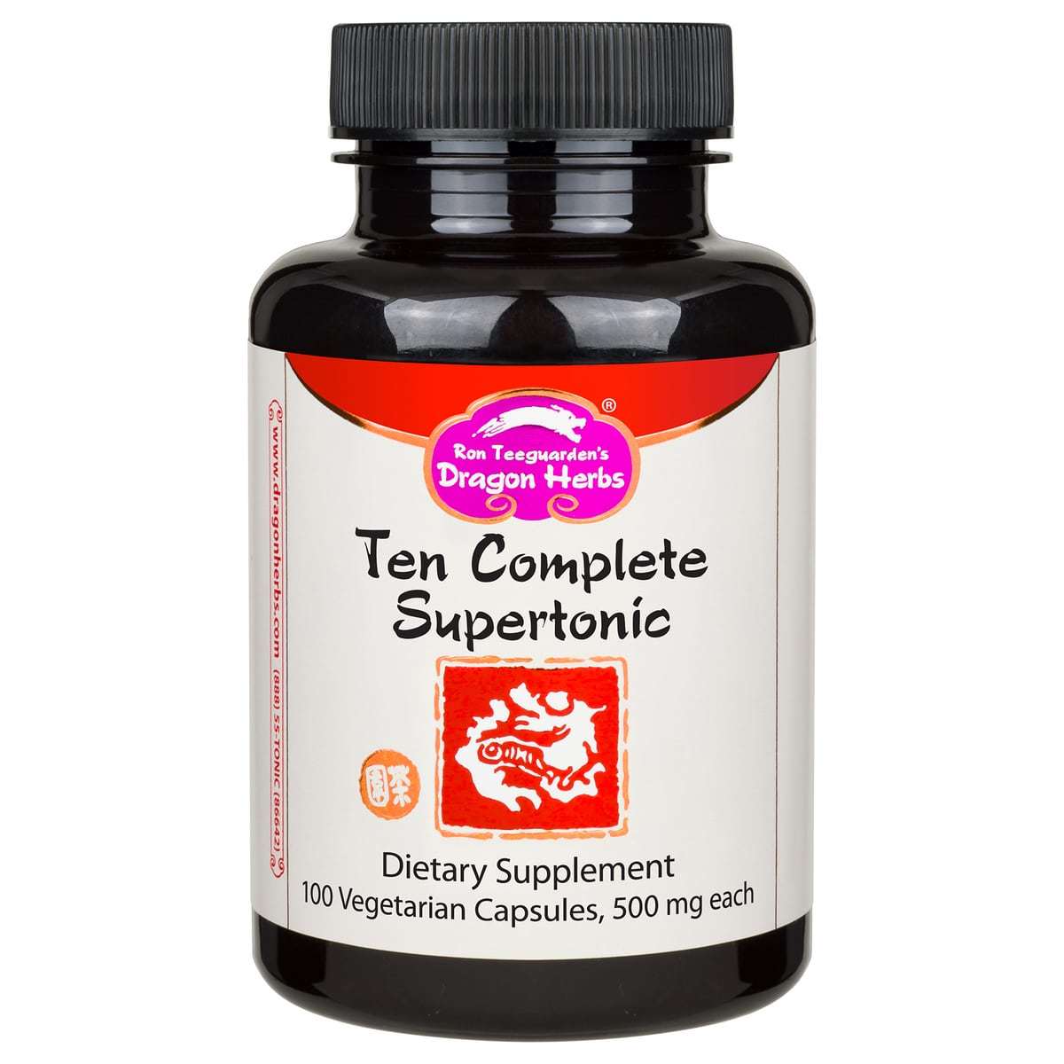 Dragon herbs ten complete supertonic capsules , Een bewuste keuze voor kwaliteit