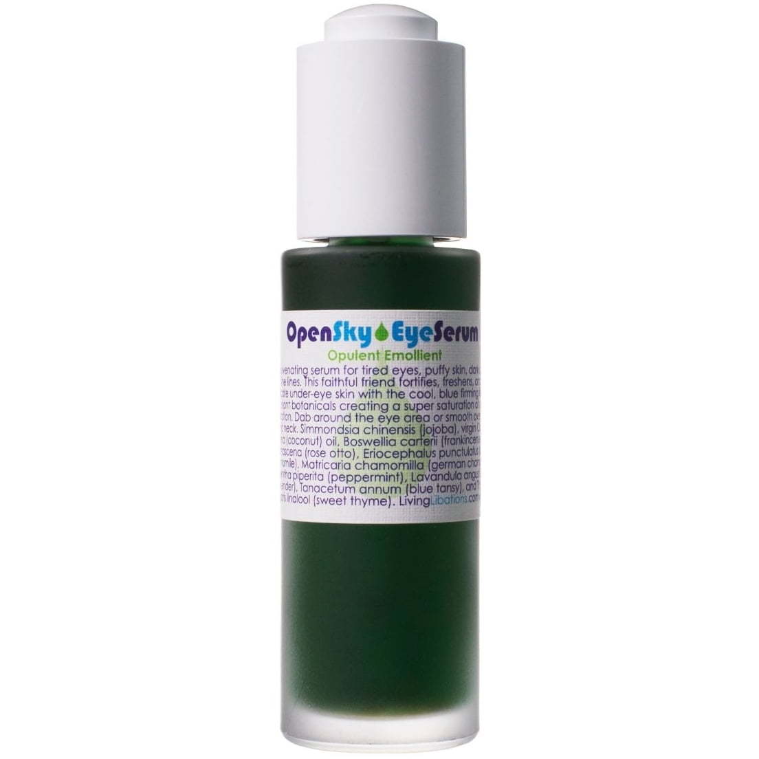 Open sky eye serum 30ml living libations  , Duurzaam en zorgvuldig uitgekozen