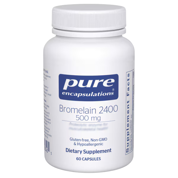 Bromelain 2400 500mg - Pure Encapsulations - Morgen is Nu