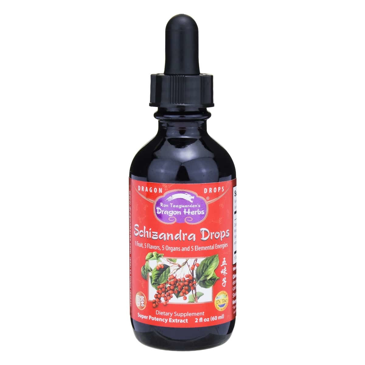 Dragon herbs schizandra drops , Puur & zorgvuldig gekozen