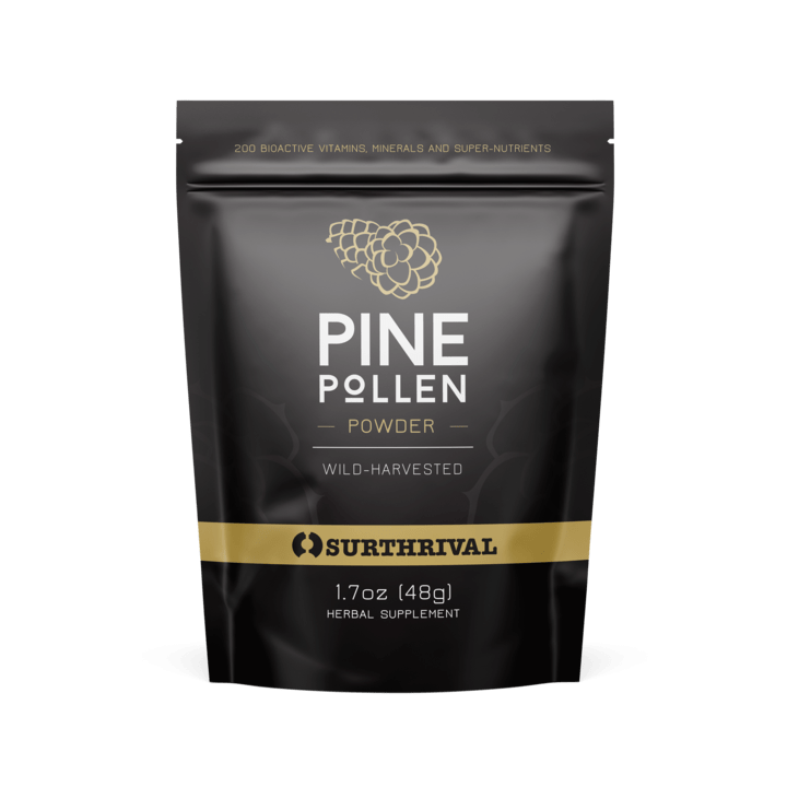 Surthrival pine pollen powder 48g , Zorgvuldig geselecteerd bij Morgen is Nu