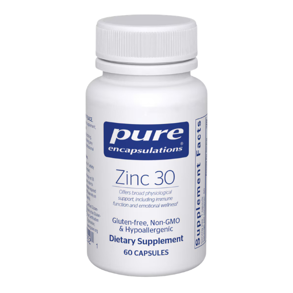 Zinc 30 - Pure Encapsulations - Morgen is Nu