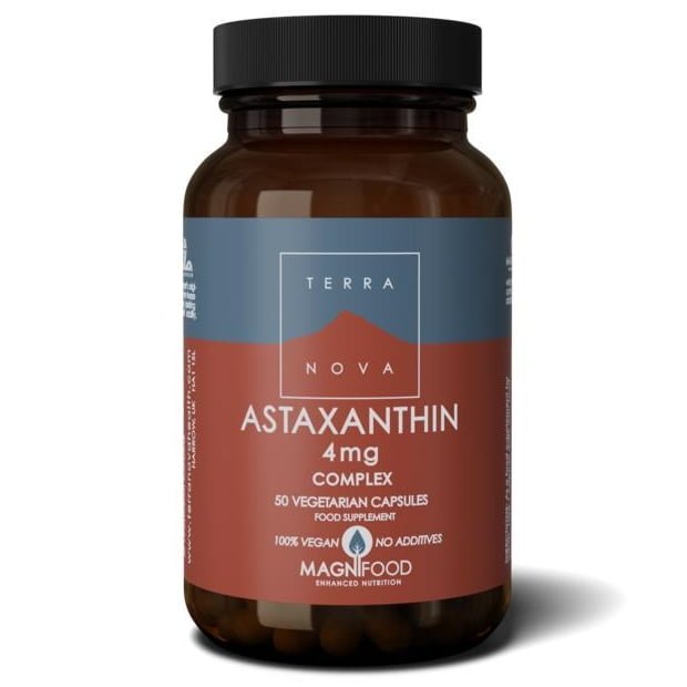 Terranova astaxanthin complex 50caps  , Kwaliteit en puurheid gegarandeerd