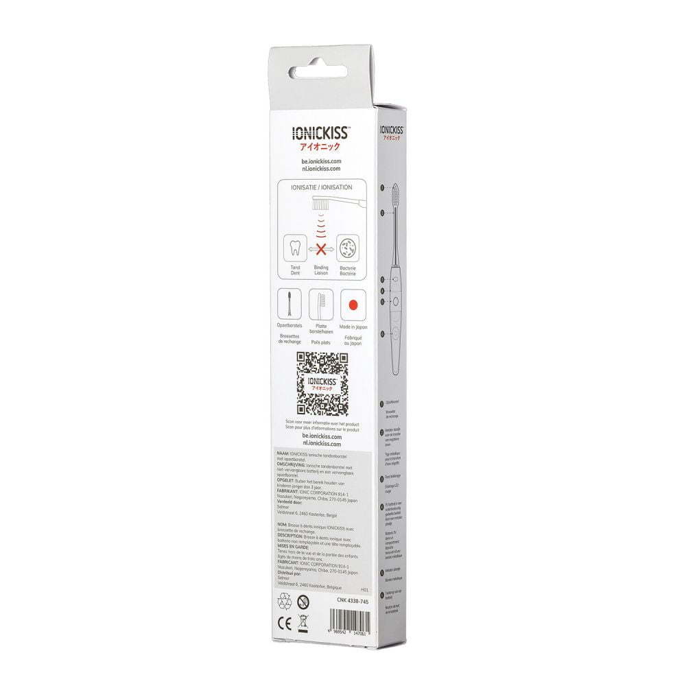 Ionickiss ionic toothbrush back , Kwaliteit en puurheid gegarandeerd