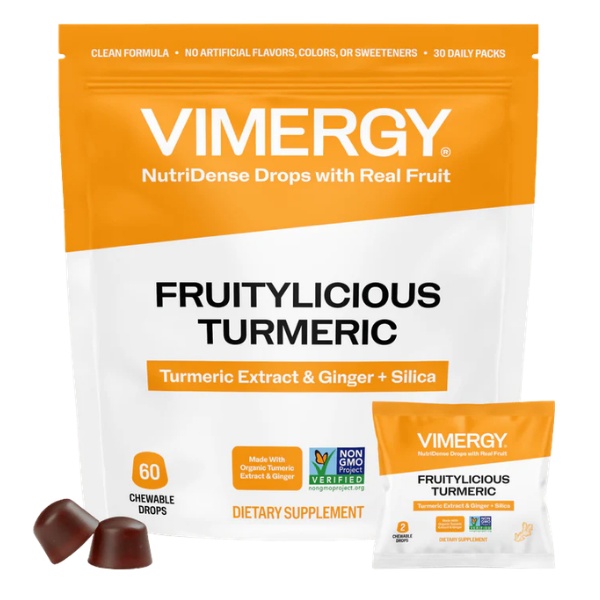 Fruitylicious Turmeric NutriDense Drops with Real Fruit - Vimergy - Morgen is Nu - Medical Medium