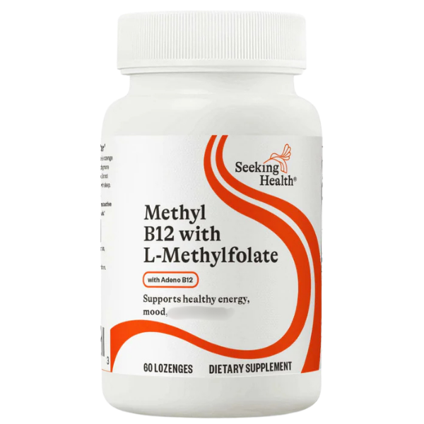 Methyl B12 with L-Methylfolate - Seeking Health - Morgen is Nu