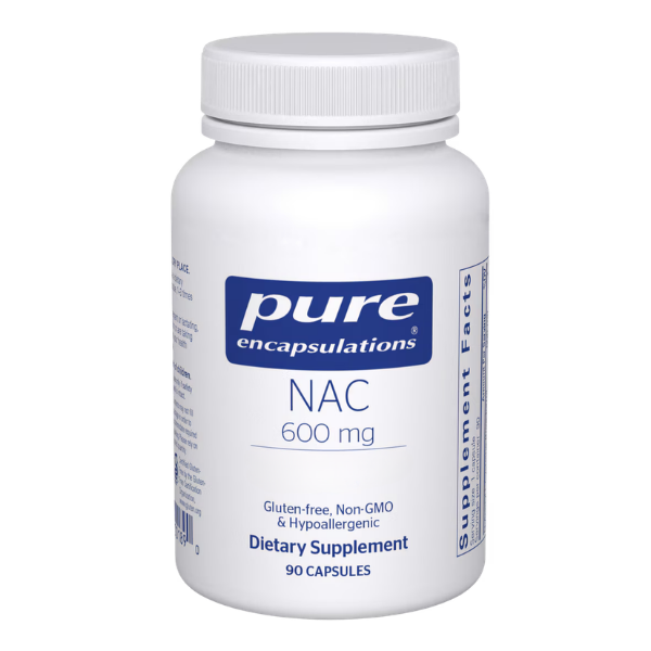 NAC 600 mg - Pure Encapsulations - Morgen is Nu