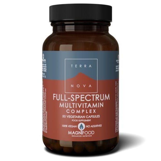 Terranova full spectrum multivitamin complex 50caps  , Puur & zorgvuldig gekozen
