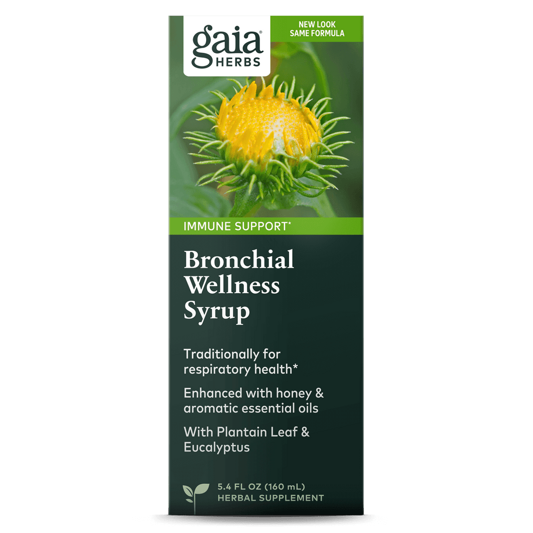 Gaia herbs bronchial wellness syrup 02 , Met zorg samengesteld