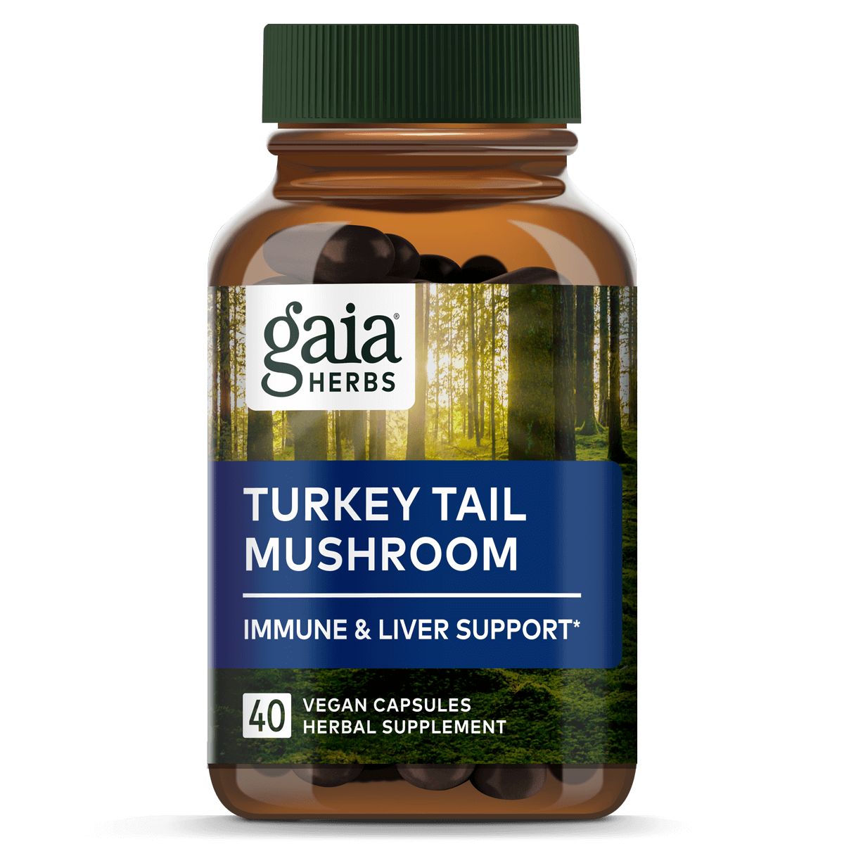 Gaia herbs turkey tail mushroom 40caps , Een bewuste keuze voor kwaliteit