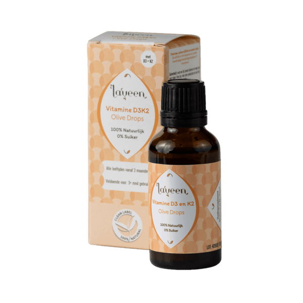 Laveen d3 k2 drops , Met zorg samengesteld