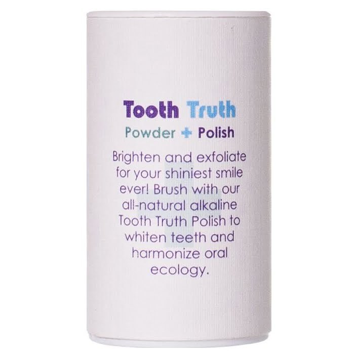 Tooth truth powder 30ml living libations  , Met zorg samengesteld