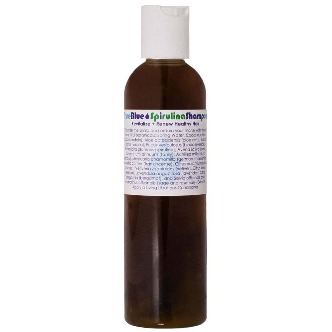True Blue Spirulina Shampoo 120ml - Living Libations
