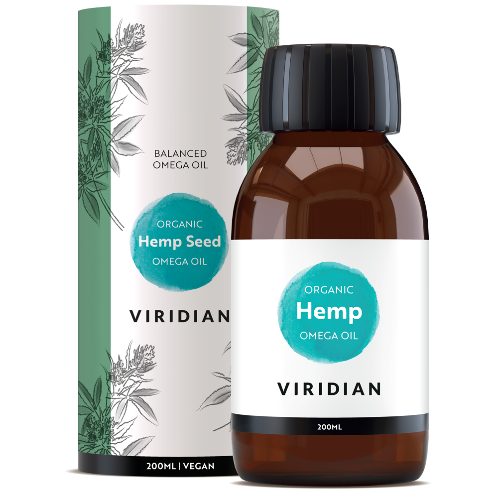Organic Hemp Seed Oil - Viridian - Morgen is Nu