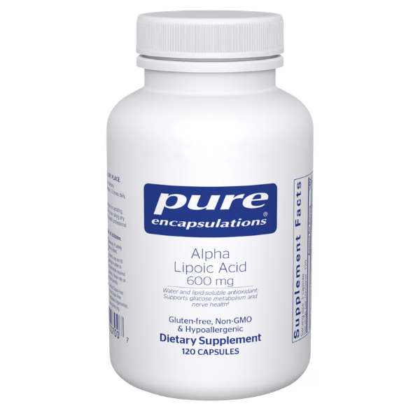  Alpha Lipoic Acid (alfa-liponzuur) 600mg - Pure Encapsulations - Morgen is Nu