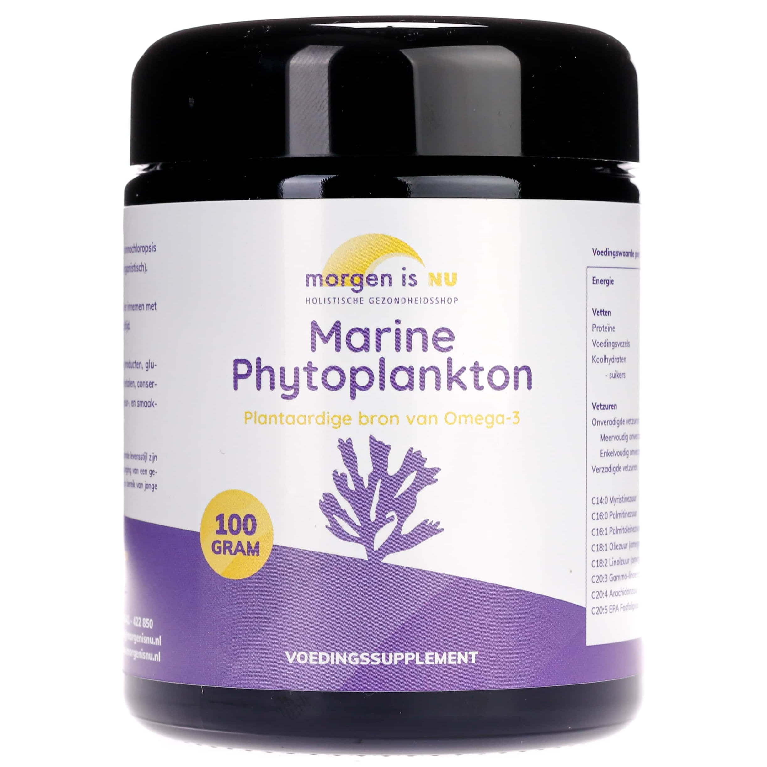 marine-phyMarine Phytoplankton 100gram - Morgen is Nutoplankton-100gram-morgenisnu