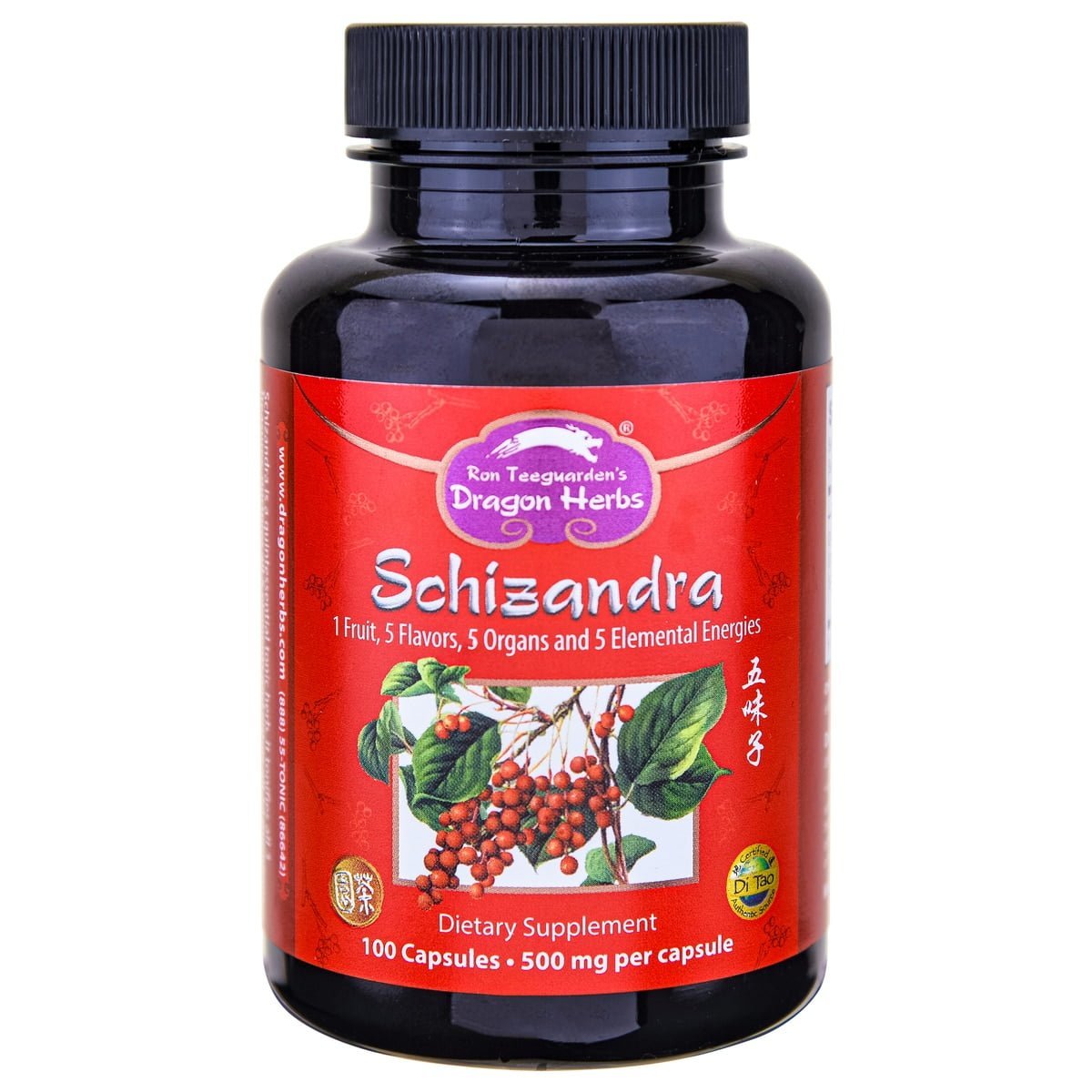Dragon herbs schizandra capsules , Natuurlijke kwaliteit bij Morgen is Nu