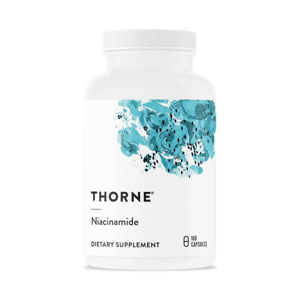 Niacinamide 500mg 180capsules thorne , Puur & zorgvuldig gekozen