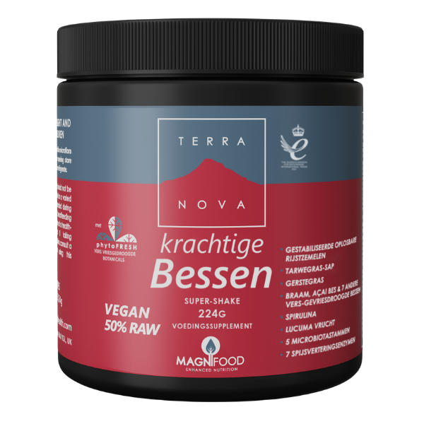 Krachtige Bessen Super Shake - Terranova - Morgen is Nu