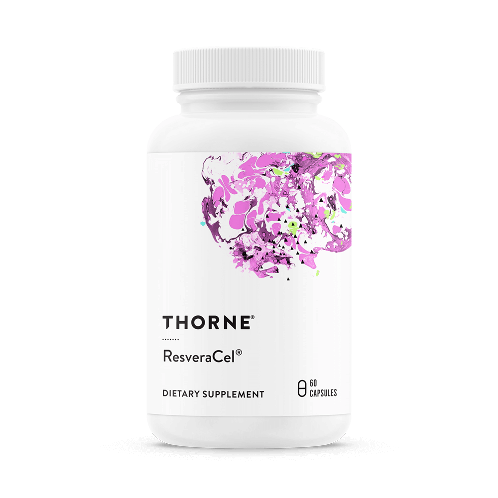Resveracel 60capsules thorne , Een bewuste keuze voor kwaliteit