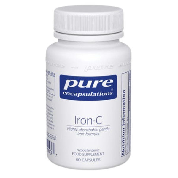 Iron-C 60 caps - Pure Encapsulations - Morgen is Nu