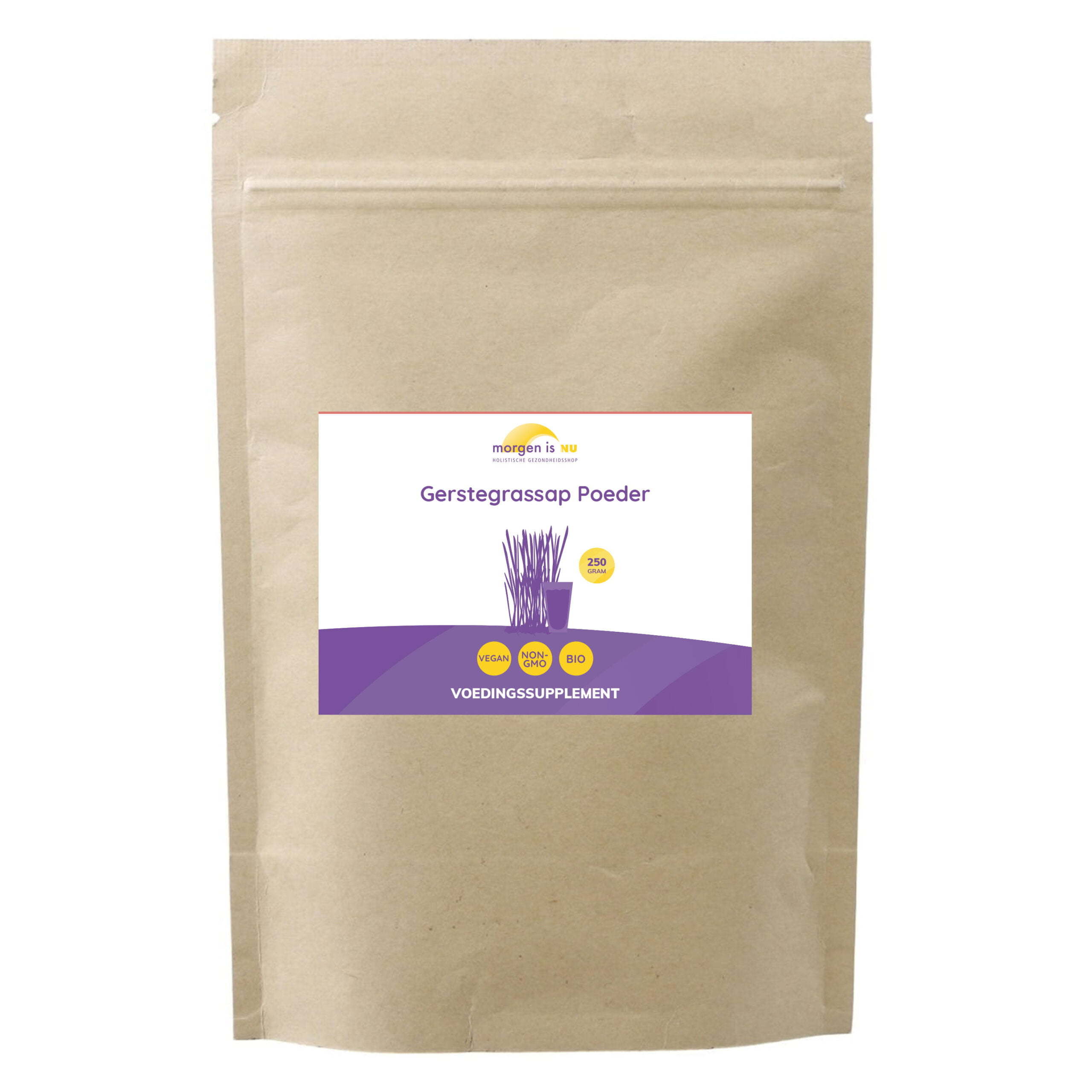 Bio Gerstegrassappoeder - Morgen is Nu