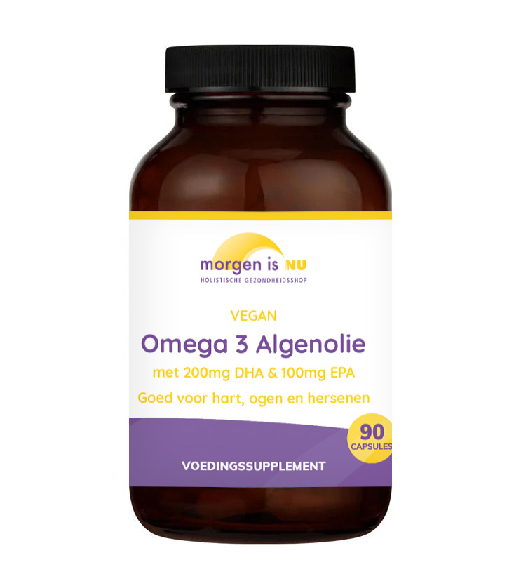 Vegan Omega 3 Algenolie met DHA & EPA - Morgen is Nu Vegan Omega 3 Algenolie met DHA & EPA - Morgen is Nu